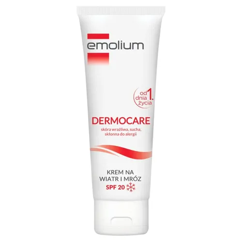 Emolium Dermocare - krem ochronny na wiatr i mróz SPF20, 75 ml