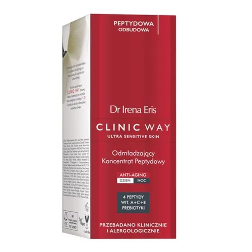 Dr Irena Eris CLINIC WAY - odmładzający koncentrat peptydowy, 30 ml (Data ważności: 30.09.2026)