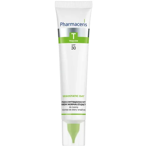Pharmaceris T T-Zone Oily Skin Sebostatic Day - krem normalizujący przeciwtrądzikowy, SPF 30, 40 ml