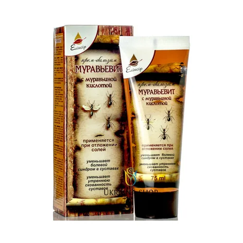 Elixir - Muravievit krem balsam z kwasem mrówkowym, 75 ml (Data ważności: 16.10.2026)
