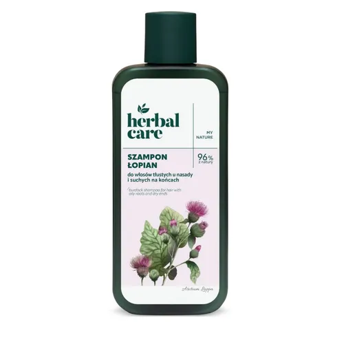 Herbal Care - szampon do włosów tłustych u nasady i suchych na końcach, 330 ml
