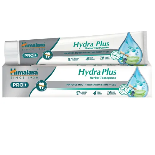 Himalaya Pro Hydra Plus - ziołowa pasta do zębów z kwasem hialuronowym, 75 ml