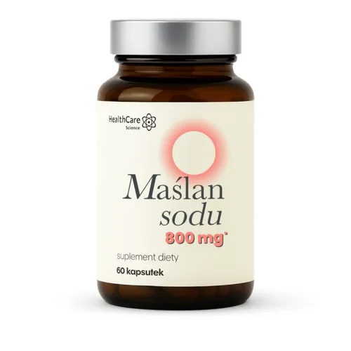 HealthCare Science, Maślan Sodu 800 mg, 60 kapsułek