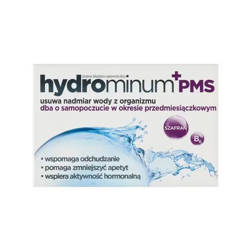 Hydrominum + PMS, 30 tabletek