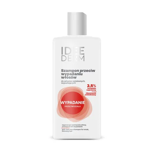IDEE DERM - szampon przeciw wypadaniu włosów, 300 ml