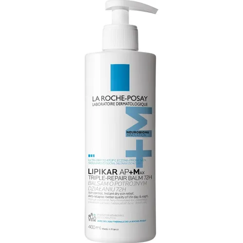 La Roche-Posay Lipikar Baume AP+Max - balsam o potrójnym działaniu, 400 ml
