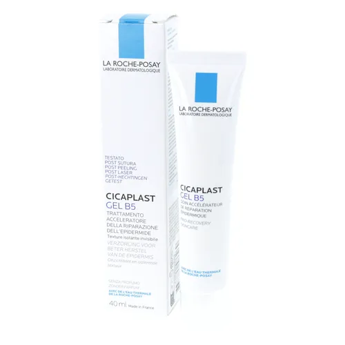 La Roche-Posay Cicaplast Gel B5 - żel wspierający regenerację naskórka, 40 ml (Data ważności: 31.10.2026)