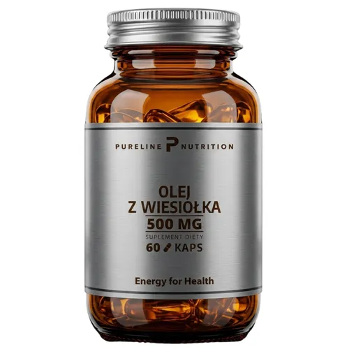 MedFuture Pureline Olej z wiesiołka 500 mg, 60 kapsułek