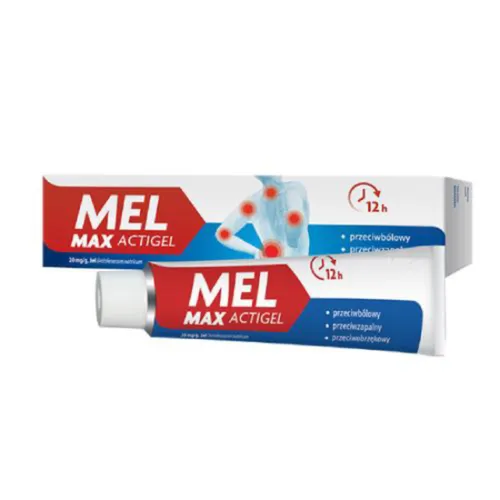 Mel Max Actigel żel 20 mg/g, 180 g (Data ważności: 31.10.2026)