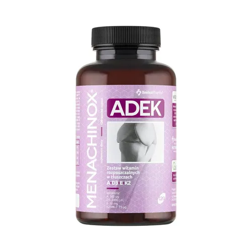 Menachinox ADEK, 120 kapsułek