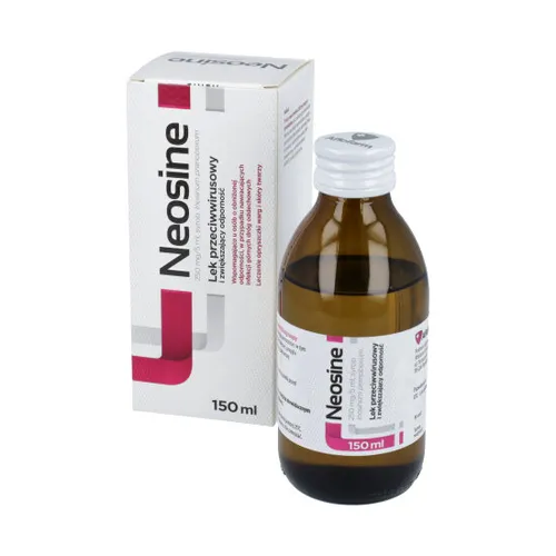 Neosine 250 mg/5 ml, syrop, 150 ml (Data ważności: 30.09.2026)