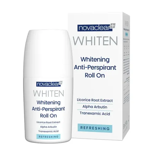 Novaclear WHITEN - odświeżający antyperspirant w kulce, 50 ml