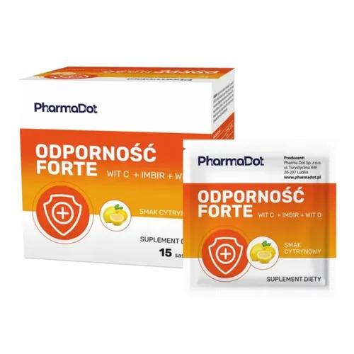 Pharma Dot Odporność Forte, 15 saszetek (Data ważności: 31.10.2026)