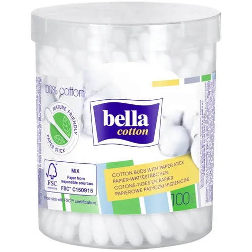 Bella COTTON - patyczki higieniczne, 100 sztuk