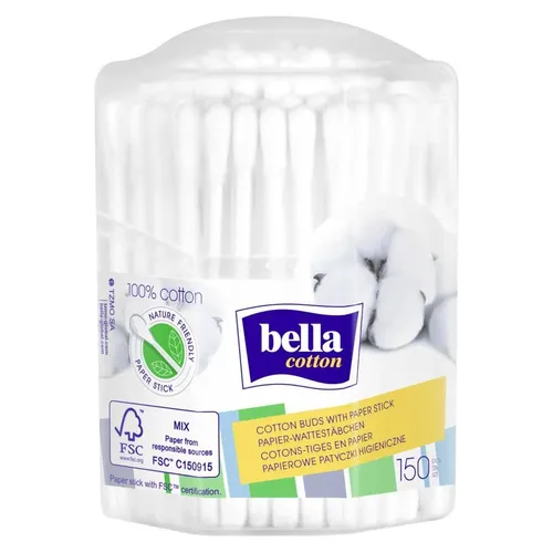Bella - patyczki higieniczne, 150 sztuk