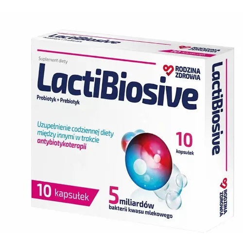 Rodzina Zdrowia LactiBiosive, 10 kapsułek