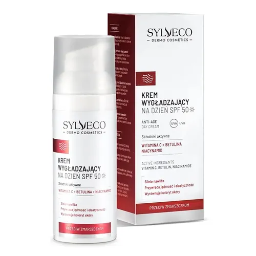 SYLVECO Dermo - krem wygładzający na dzień SPF50, 50 ml (Data ważności: 30.09.2026)
