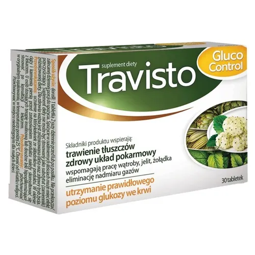 Travisto Gluco Control, 30 tabletek