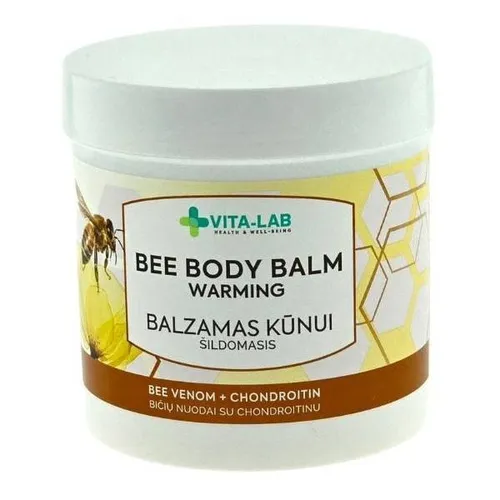 VITA-LAB - balsam do ciała z jadem pszczelim i chondroityną rozgrzewający, 250 ml