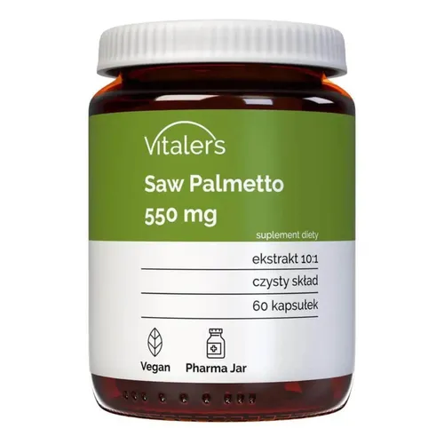 Vitaler's Saw Palmetto 550 mg, 60 kapsułek