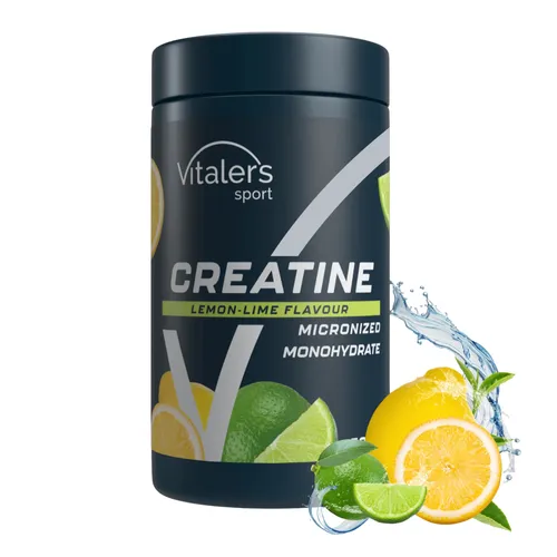 Vitaler's Mikronizowany Monohydrat Kreatyny 5000 mg, smak cytryna-limonka, 500 g