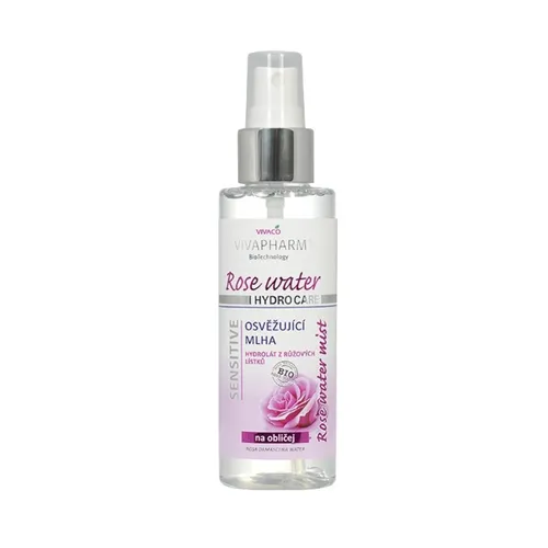 VIVAPHARM - odświeżający hydrolat różany, 100 ml (Data ważności: 31.10.2026)