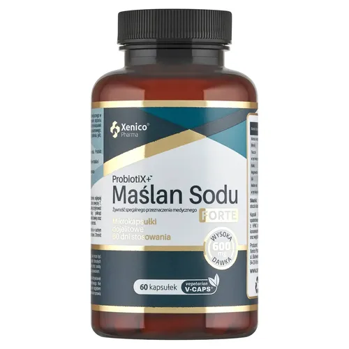 Xenico ProbiotiX+ Maślan Sodu Forte, 60 kapsułek