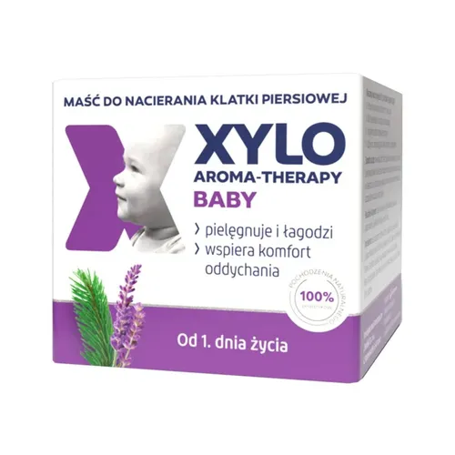 Xylo Aroma-Therapy Baby - maść do nacierania klatki piersiowej od 1. dnia życia, 50 ml