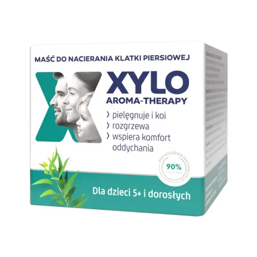 Xylo Aroma-Therapy - maść do nacierania klatki piersiowej dla dzieci od 5 lat i dorosłych, 50 ml