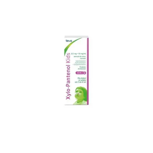 Xylo-Pantenol Kids 0,5 mg + 50 mg/ml, 10 ml (Data ważności: 30.09.2026)