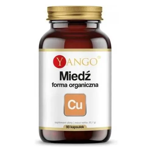 Yango Miedź Forma organiczna, 90 kapsułek