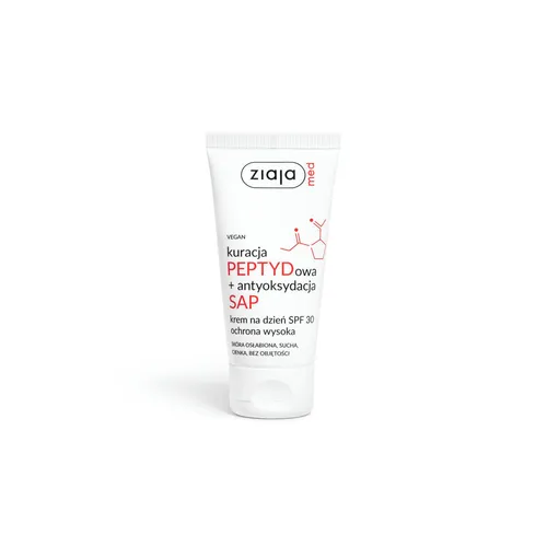 Ziaja Med - kuracja peptydowa, krem na dzień spf 30, 50 ml