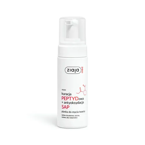 Ziaja Med - kuracja peptydowa, pianka do mycia twarzy, 150 ml