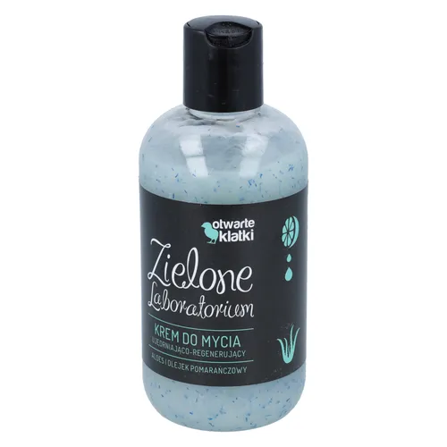 Zielone Laboratorium - krem do mycia ujędrniająco-regenerujący z aloesem, 250 ml (Data ważności: 31.10.2026)