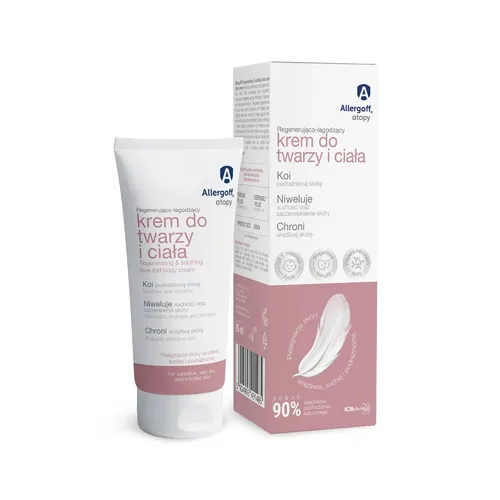 Allergoff Atopy - regenerująco-łagodzący krem do twarzy i ciała, 75 ml