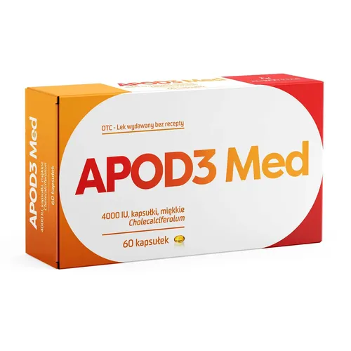 ApoD3 Med 4000 I.U., 60 kapsułek