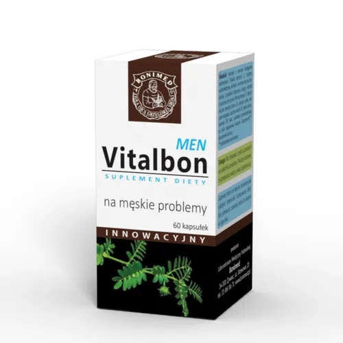 Bonimed - Vitalbon Men, 60 kapsułek (Data ważności: 30.11.2026)
