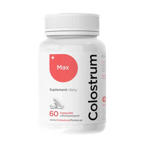 Colostrum Max, 60 kapsułek celulozowych