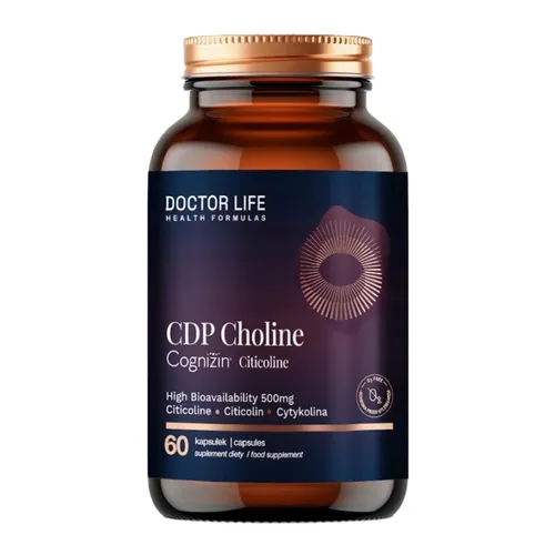 DoctorLife, CDP Choline, 60 kapsułek