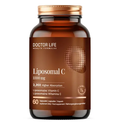 DoctorLife, Liposomal C, 60 kapsułek