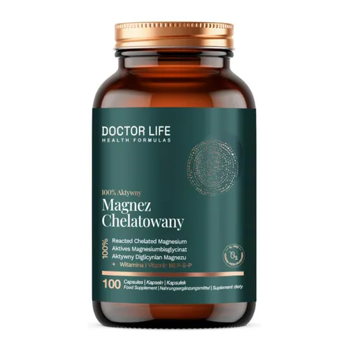DoctorLife, Magnez Chelatowany, 100 kapsułki