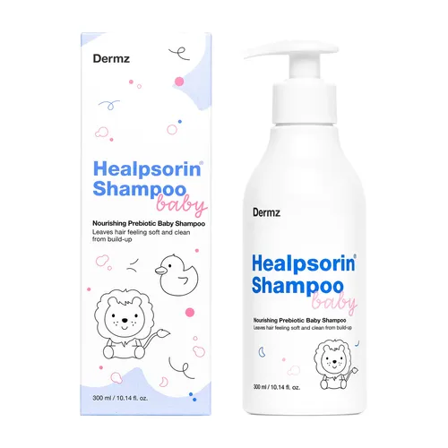 HEALPSORIN BABY Shampoo, delikatny szampon dla dzieci, 300 ml (Data ważności: 31.12.2026)