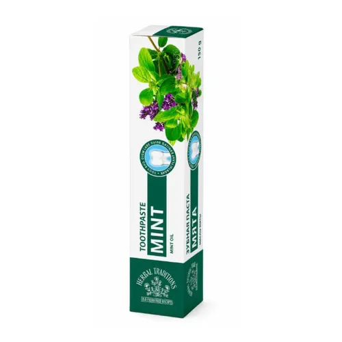 Herbal Traditions, Pasta do Zębów, Mięta, 150 g