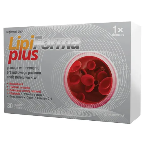 Lipiforma Plus+, 30 kapsułek