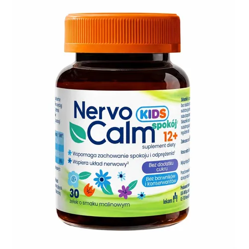 NervoCalm Kids Spokój 12+, 30 żelek