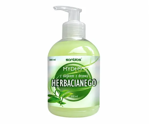 Sanbios - mydło w płynie z olejkiem z drzewa herbacianego, 300 ml