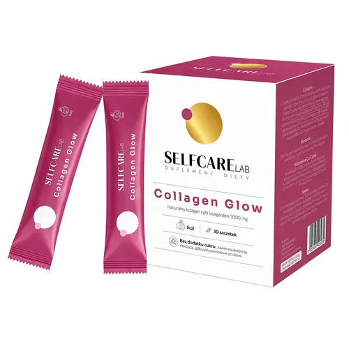 SelfcareLab, Collagen Glow, smak liczi, 30 saszetek