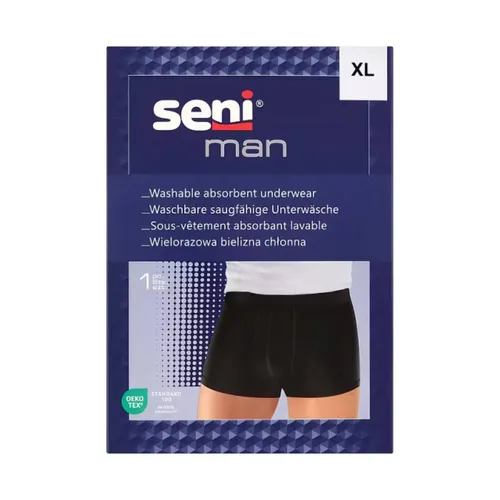 Seni Man - wielorazowa bielizna chłonna, rozmiar XL (94-100 cm), 1 sztuka