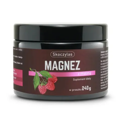 Skoczylas Magnez z maliną, 240 g