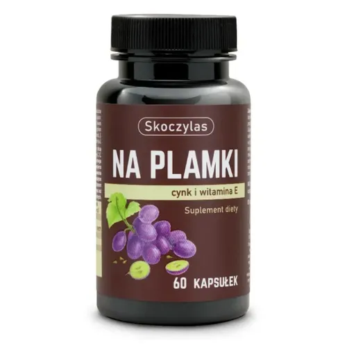 Skoczylas, Na Plamki, cynk i witamina E, 60 kapsułek
